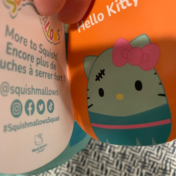 Franken Sanrio Hello Kitty Squishmallow 8 inch - Picture 8 of 8